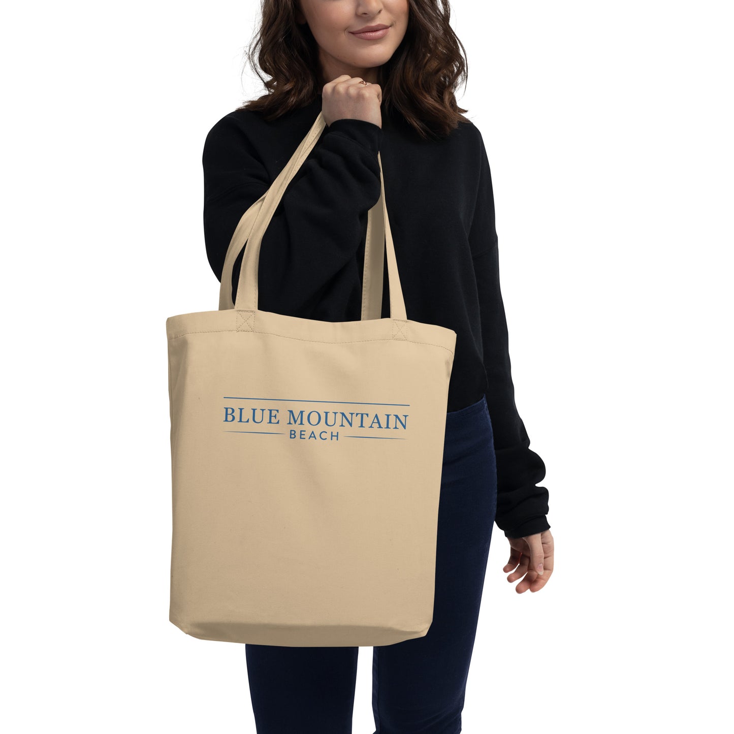 Blue Mountain Beach Eco Tote Bag