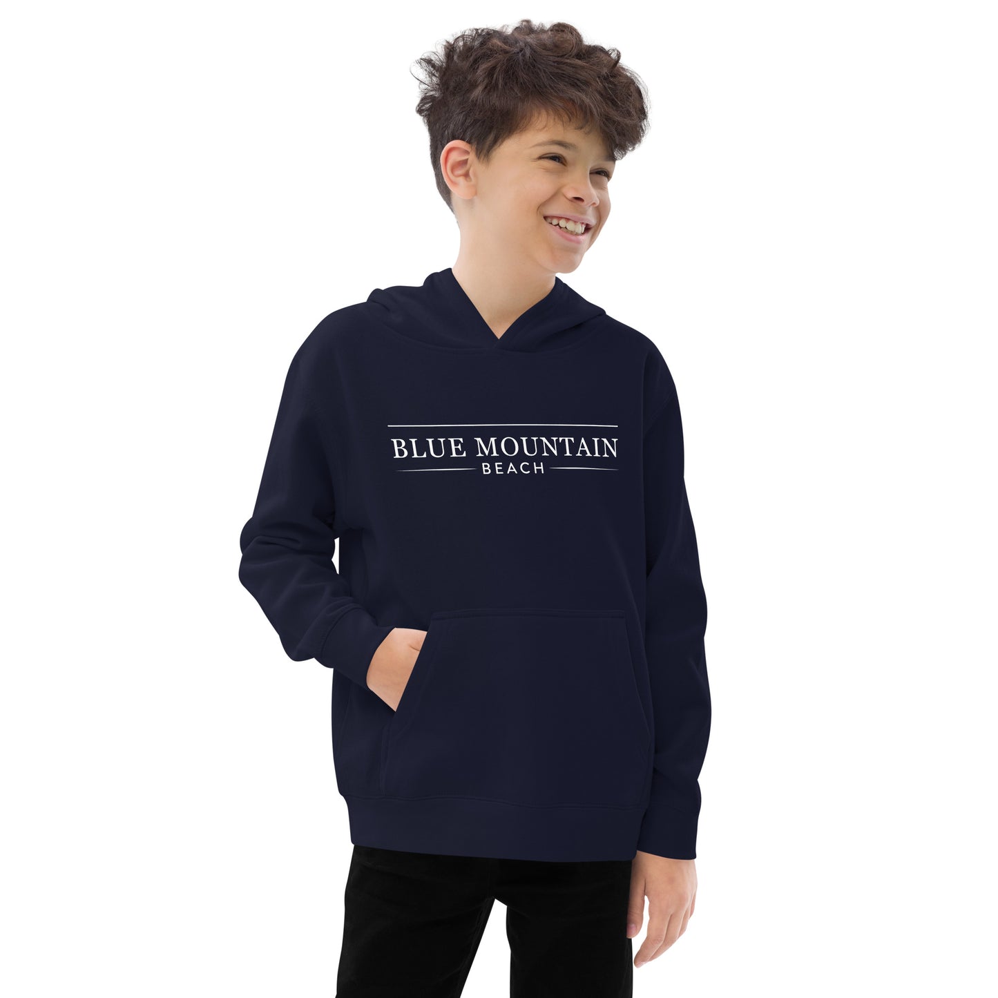 Blue Mountain Beach Kids fleece hoodie