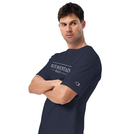 Blue Mountain Beach Men's Champion T-Shirt