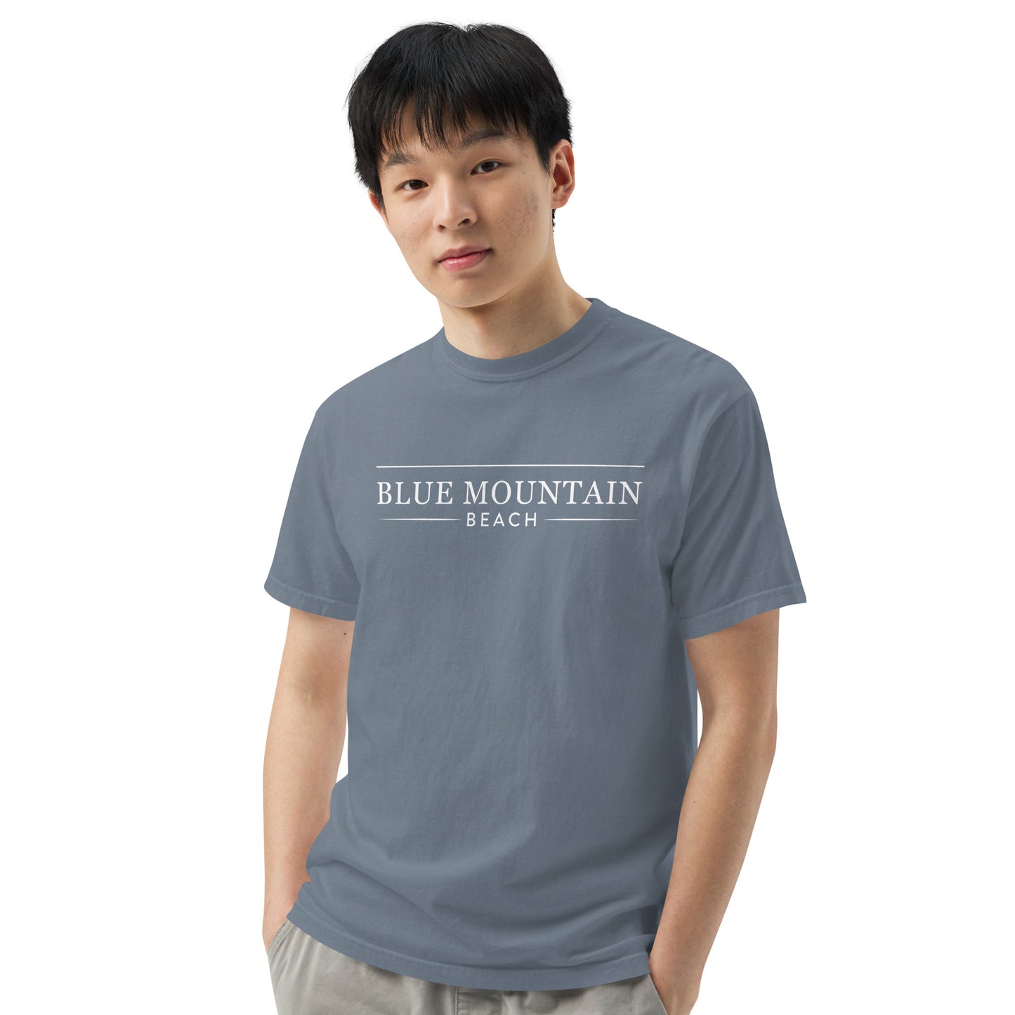 Blue Mountain Beach Men's T-shirt