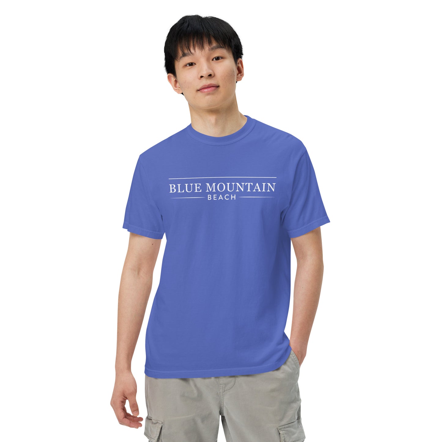 Blue Mountain Beach Men's T-shirt