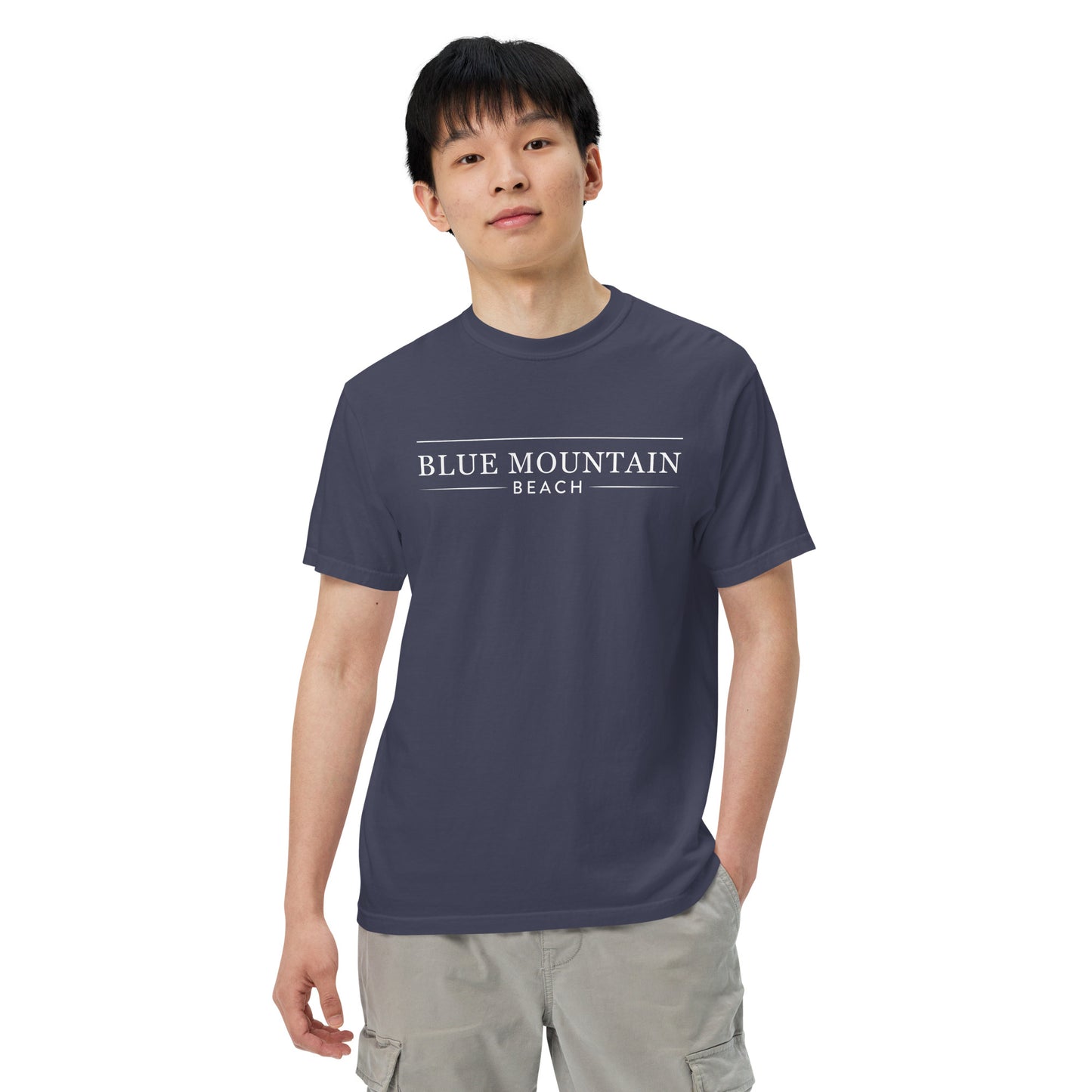 Blue Mountain Beach Men's T-shirt