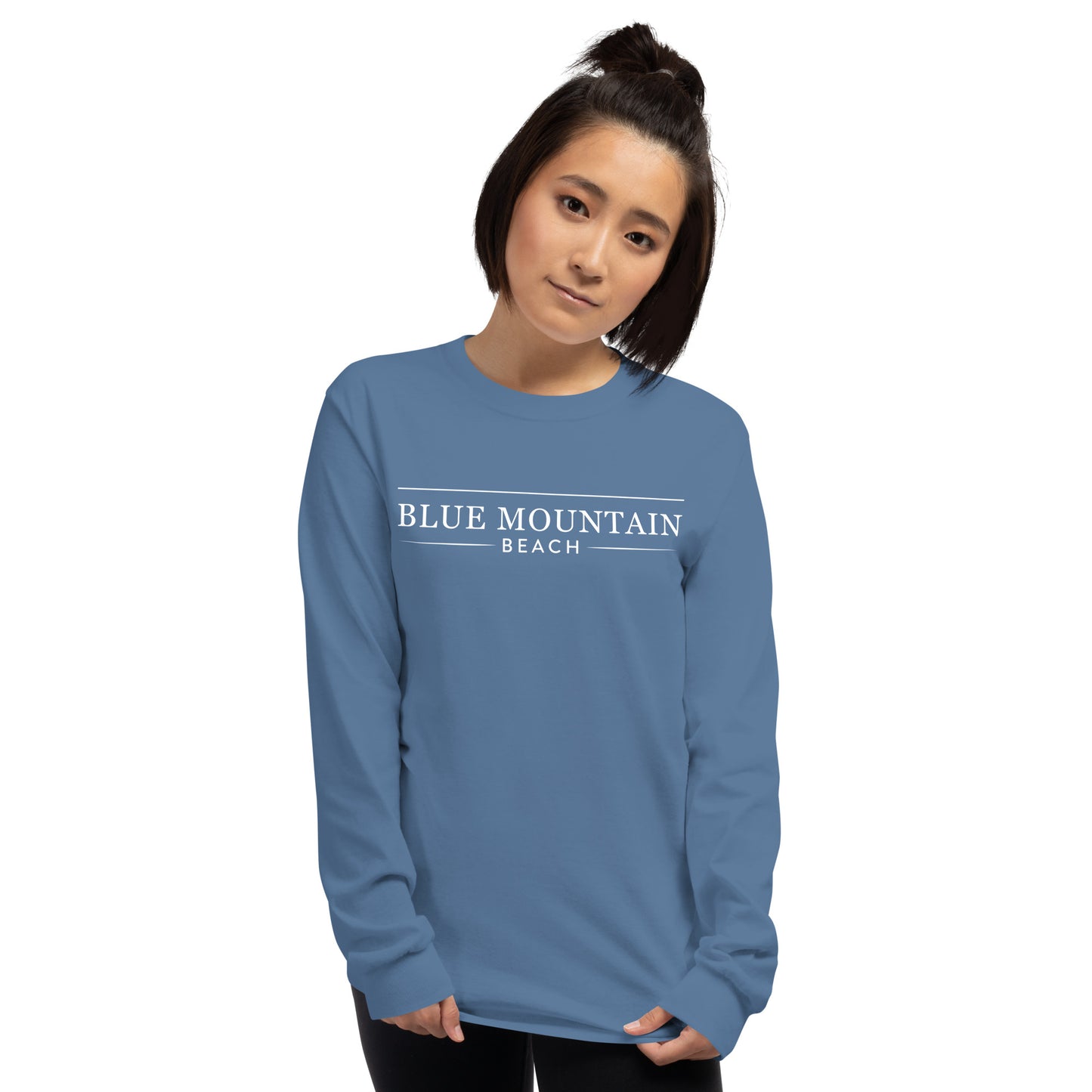 Blue Mountain Beach Long Sleeve Tee