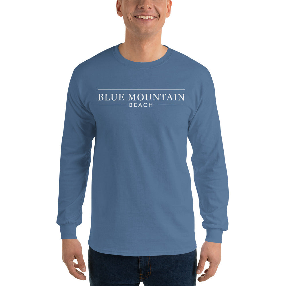 Blue Mountain Beach Men’s Long Sleeve Shirt