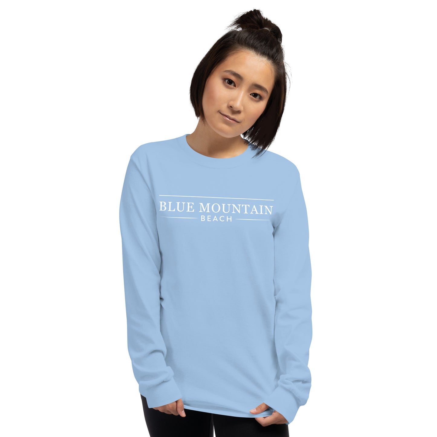 Blue Mountain Beach Long Sleeve Tee