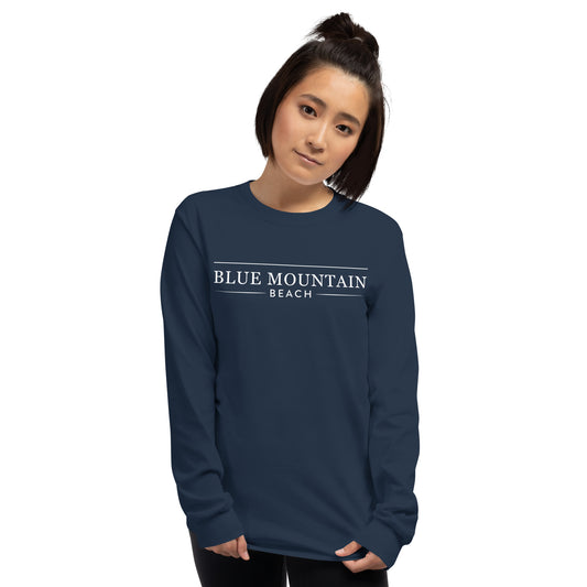 Blue Mountain Beach Long Sleeve Tee