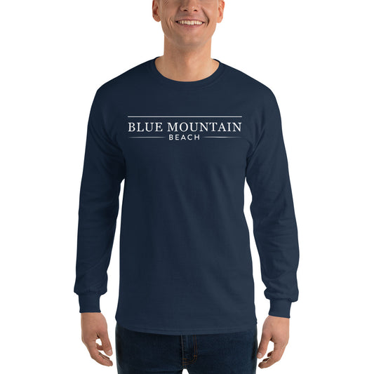 Blue Mountain Beach Men’s Long Sleeve Shirt