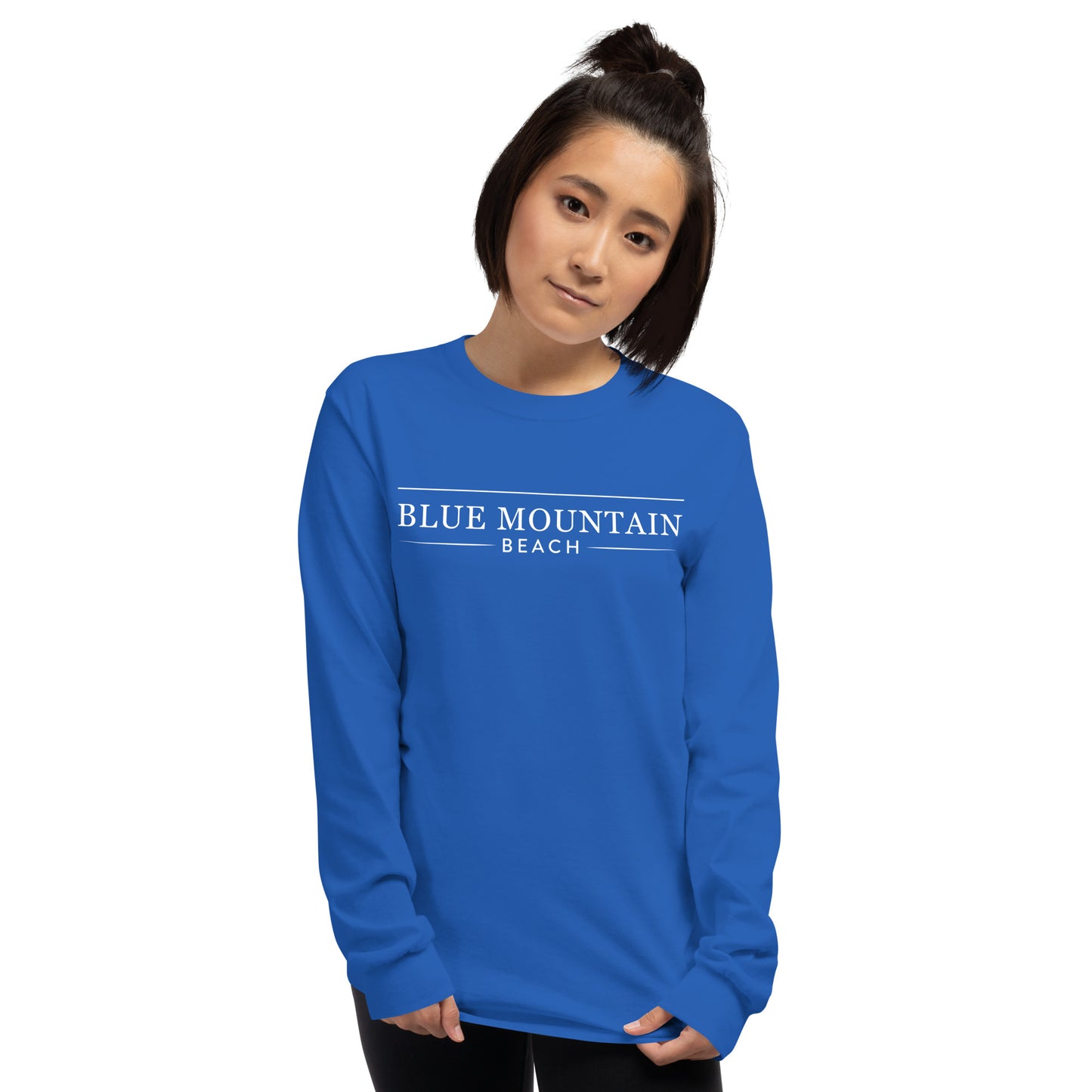 Blue Mountain Beach Long Sleeve Tee