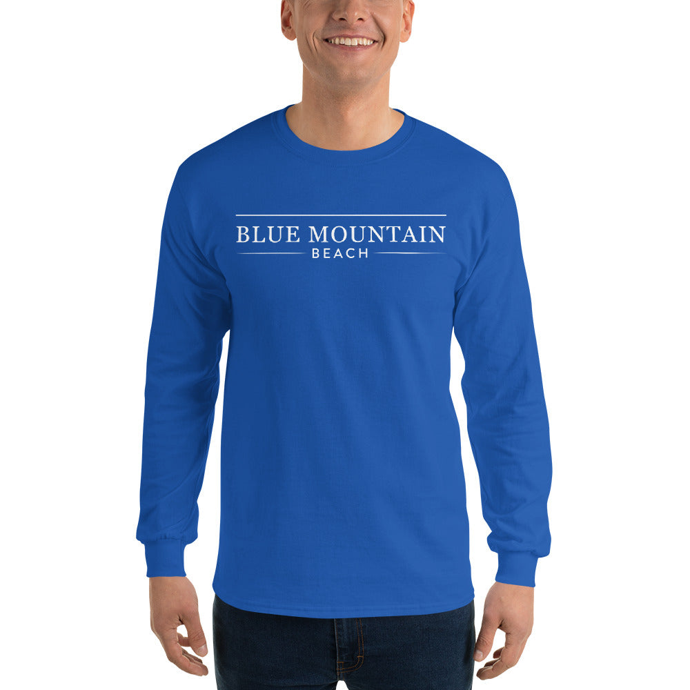 Blue Mountain Beach Men’s Long Sleeve Shirt