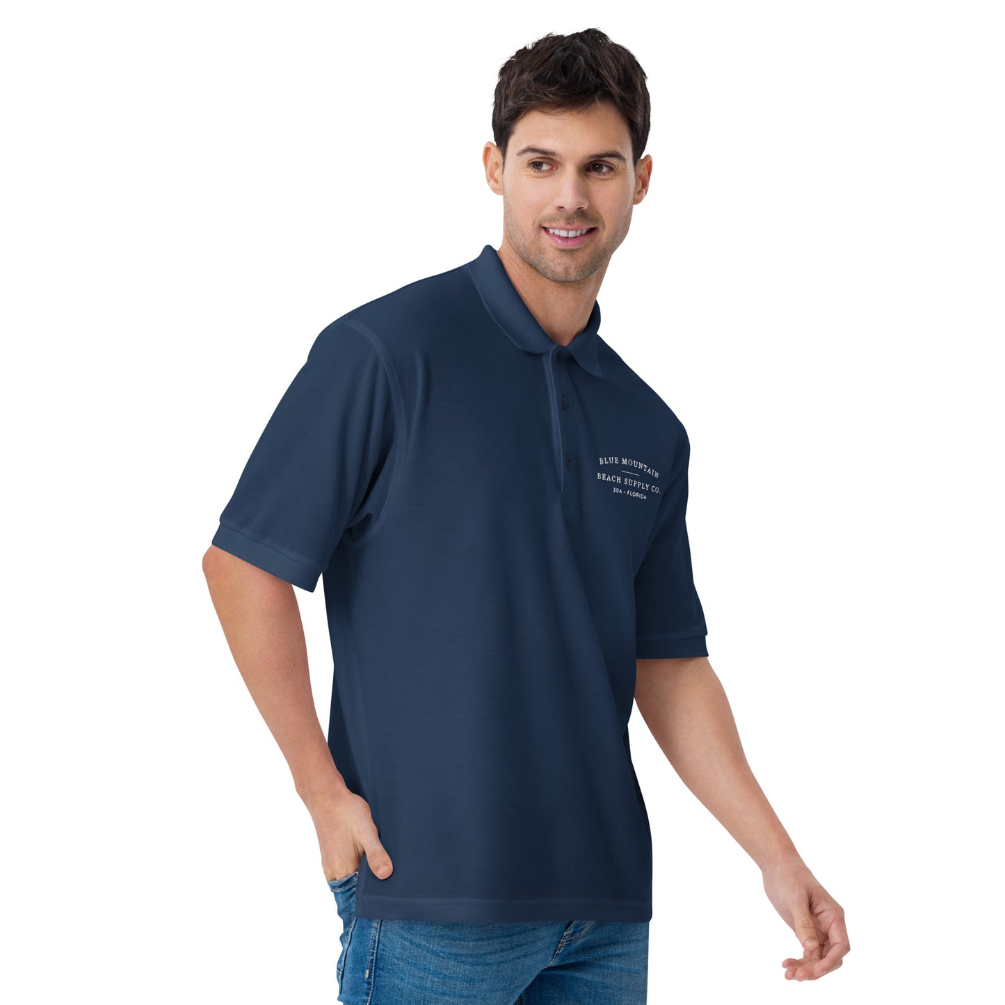 Blue Mountain Beach Men's Premium Polo Port Authority