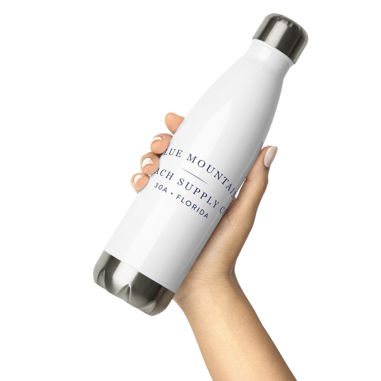 Blue Mountain Beach Stainless Steel Water Bottle