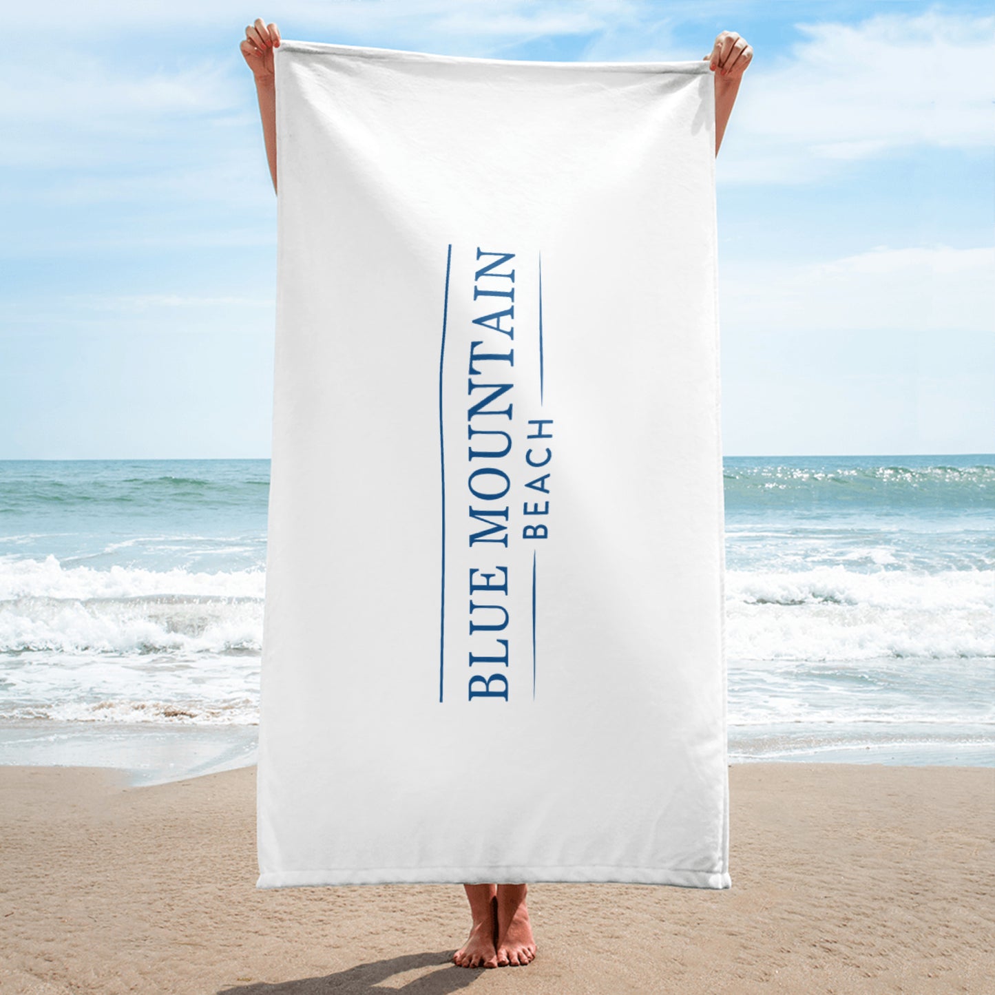 Blue Mountain Beach Towel