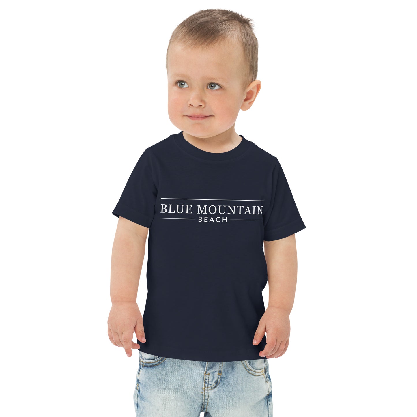 Blue Mountain Beach Toddler jersey t-shirt