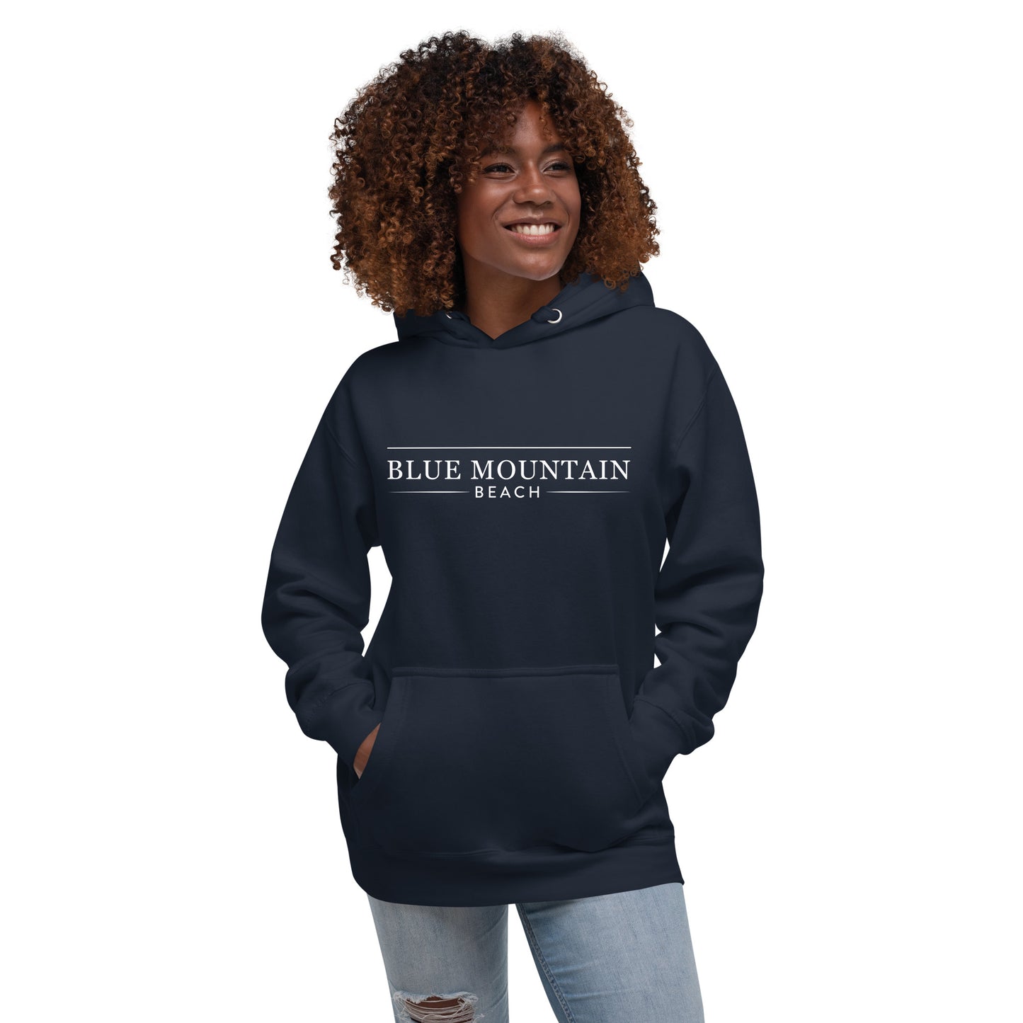 Blue Mountain Beach Unisex Hoodie