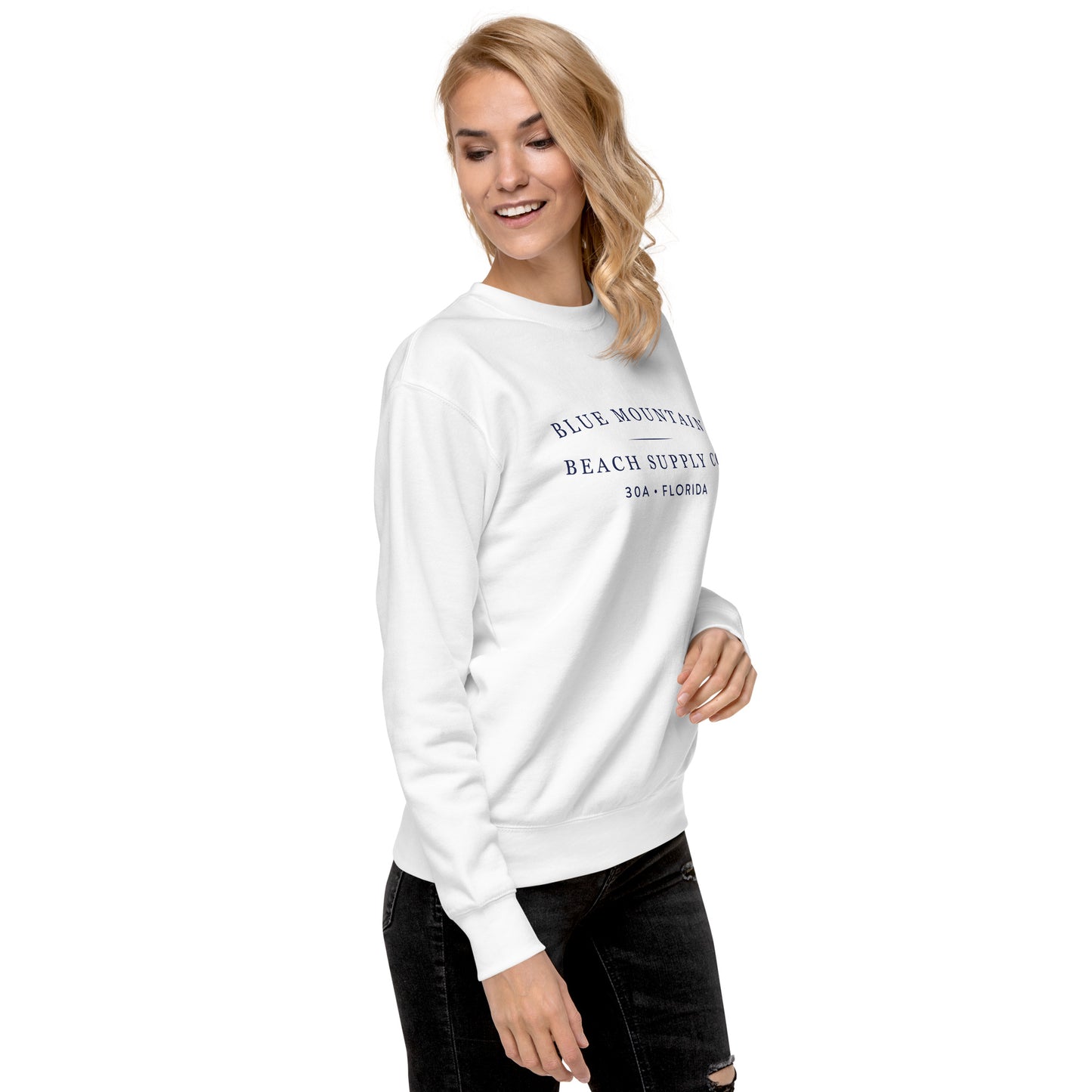 Blue Mountain Beach Unisex Premium Sweatshirt