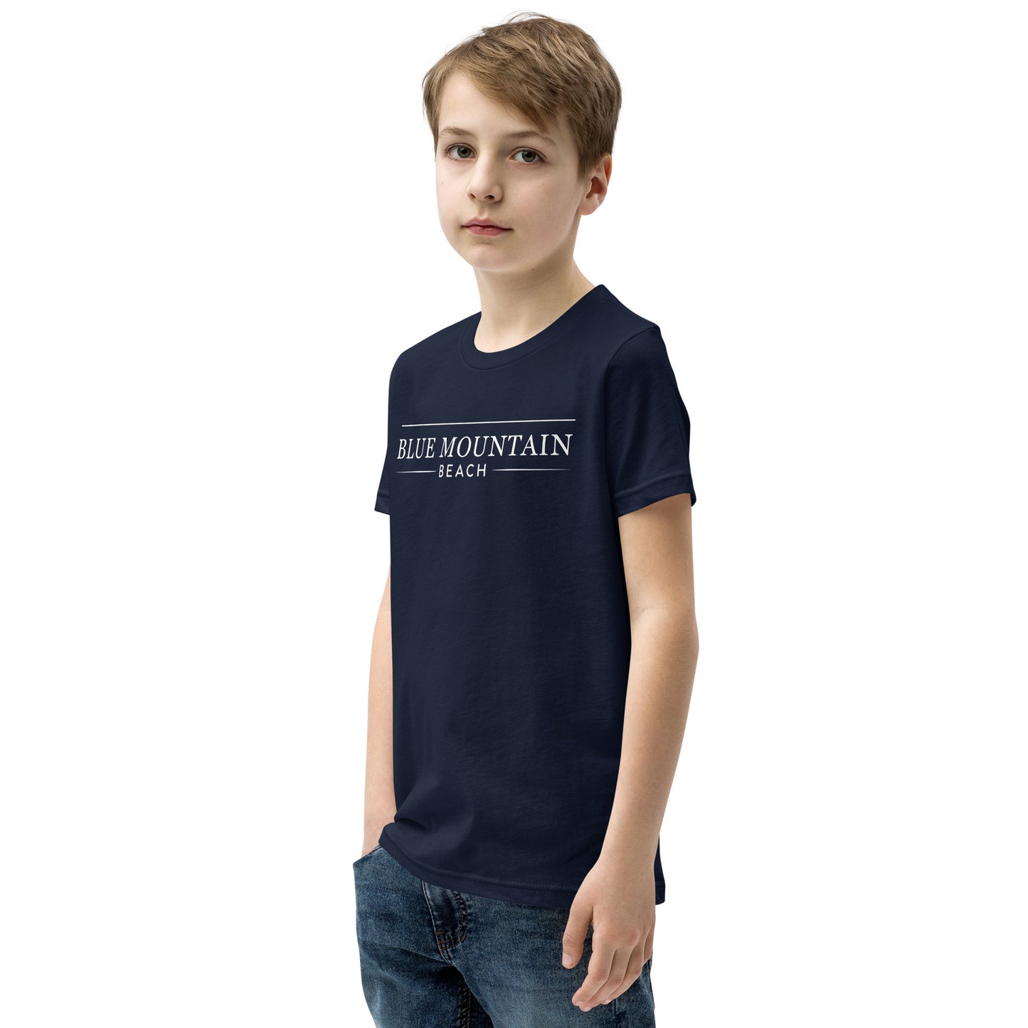 Blue Mountain Beach Youth Short Sleeve T-Shirt